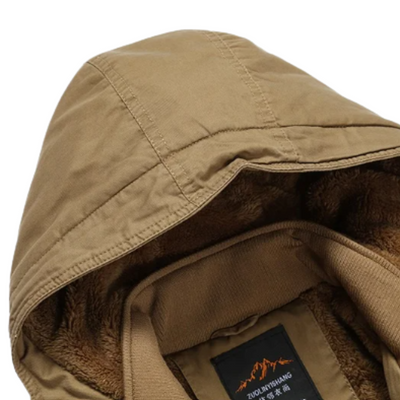 Elegant vinterjakke i bomullsvatt