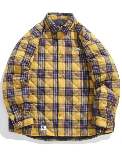 Vintage bomullsvatterjakke