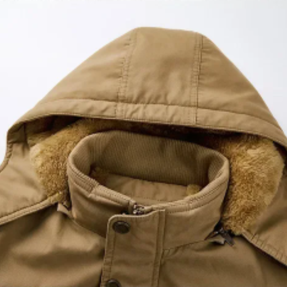 Elegant vattert bomberjakke