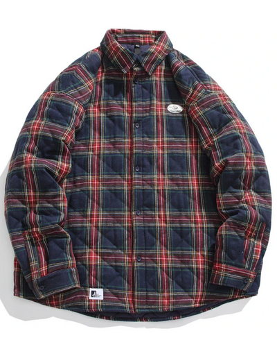 Vintage bomullsvatterjakke