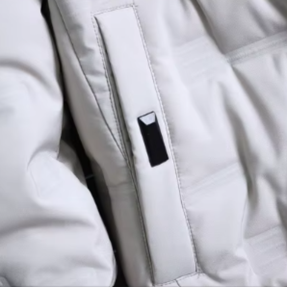 Elegant herre-pufferjakke