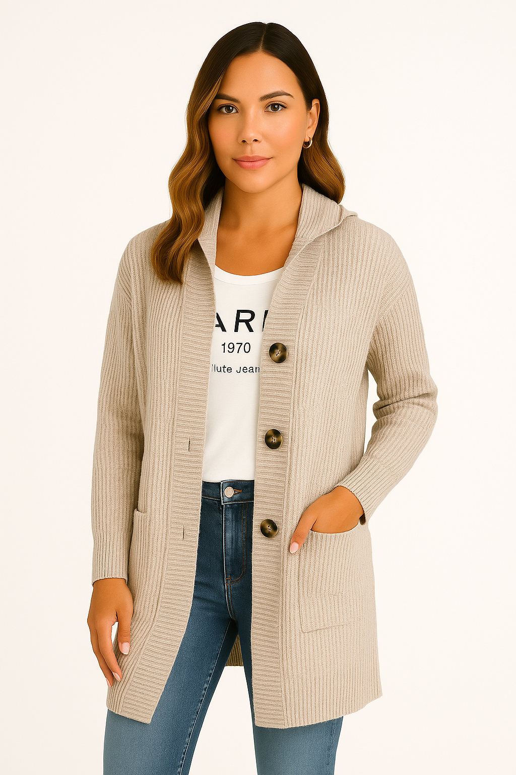 Lorena | Elegant lang damevest