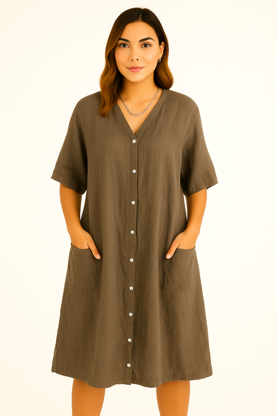 Meiva | Lang skjorte-kjole