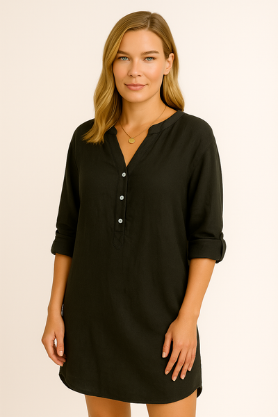 Emma | Luftig og behagelig topp i hør