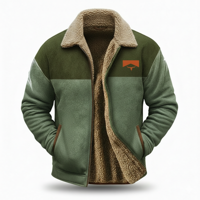 FrostRebel | Elegant Fleecejakke med Termisk Fôr