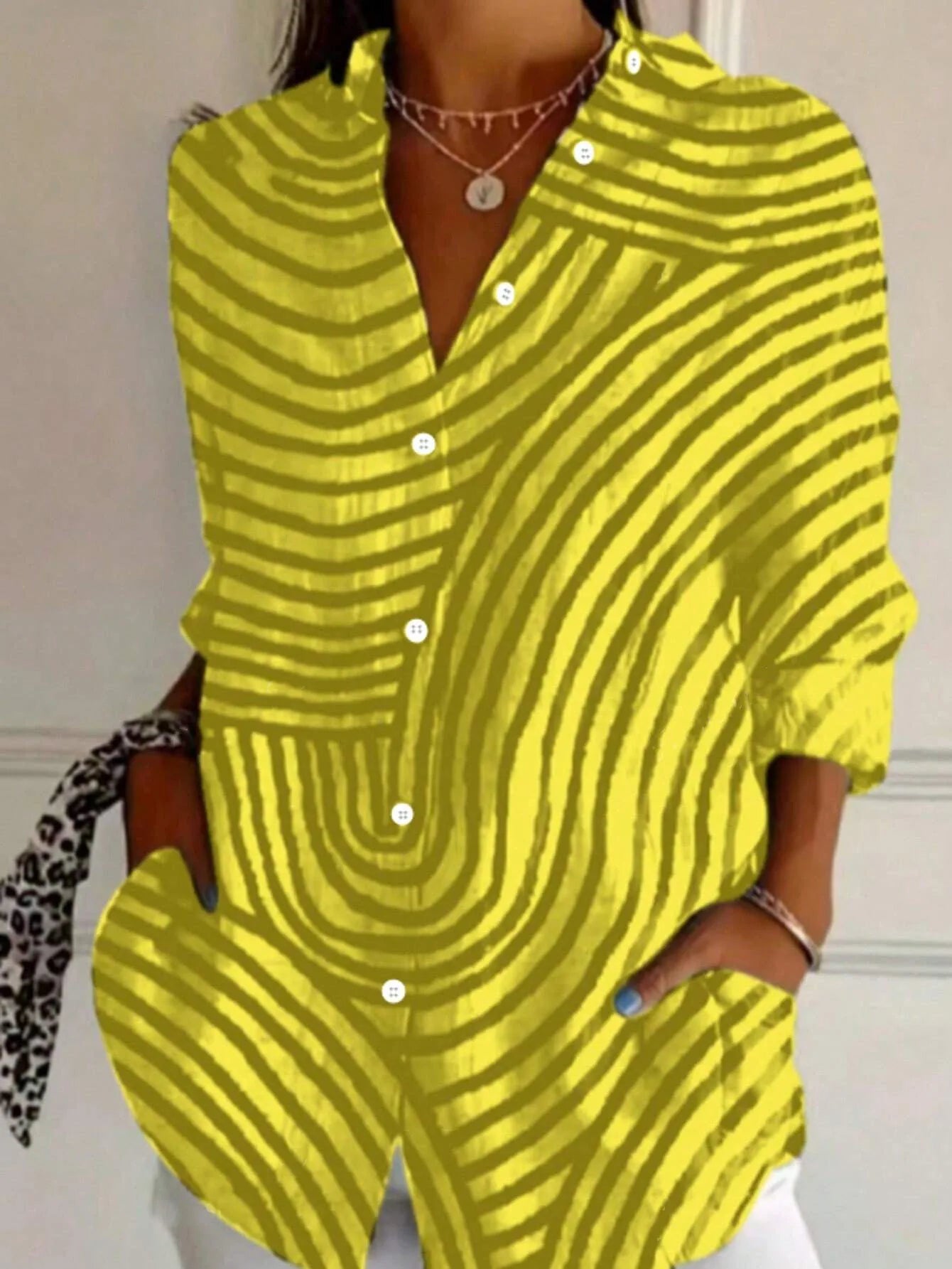 Maja| Bluse med fargerikt design