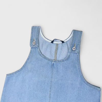 Louise | Sommerkjole i denim med praktiske lommer