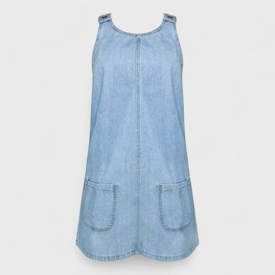 Louise | Sommerkjole i denim med praktiske lommer