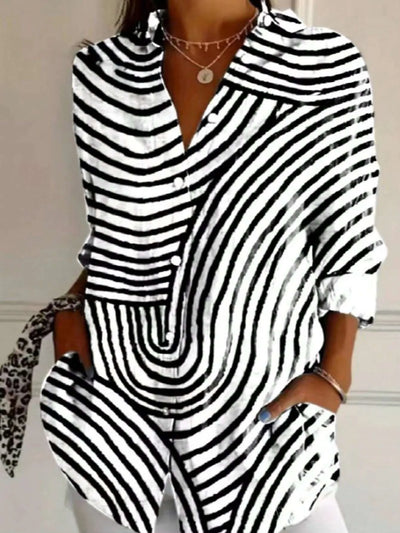 Maja| Bluse med fargerikt design