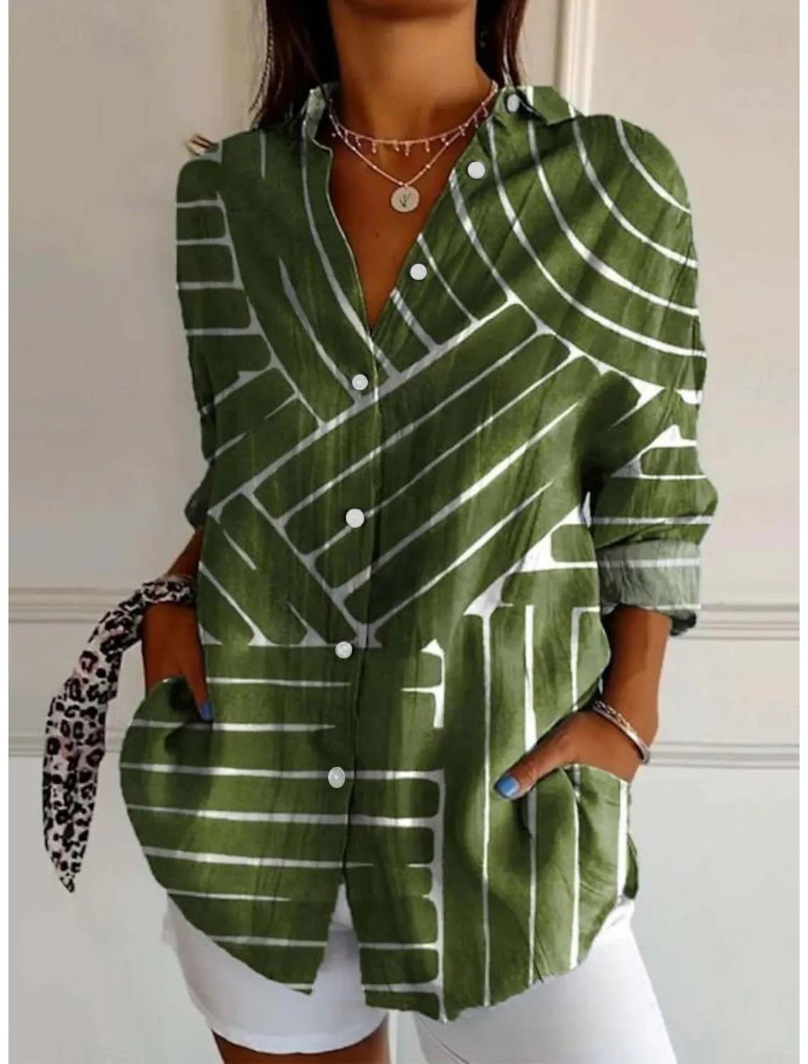 Maja| Bluse med fargerikt design