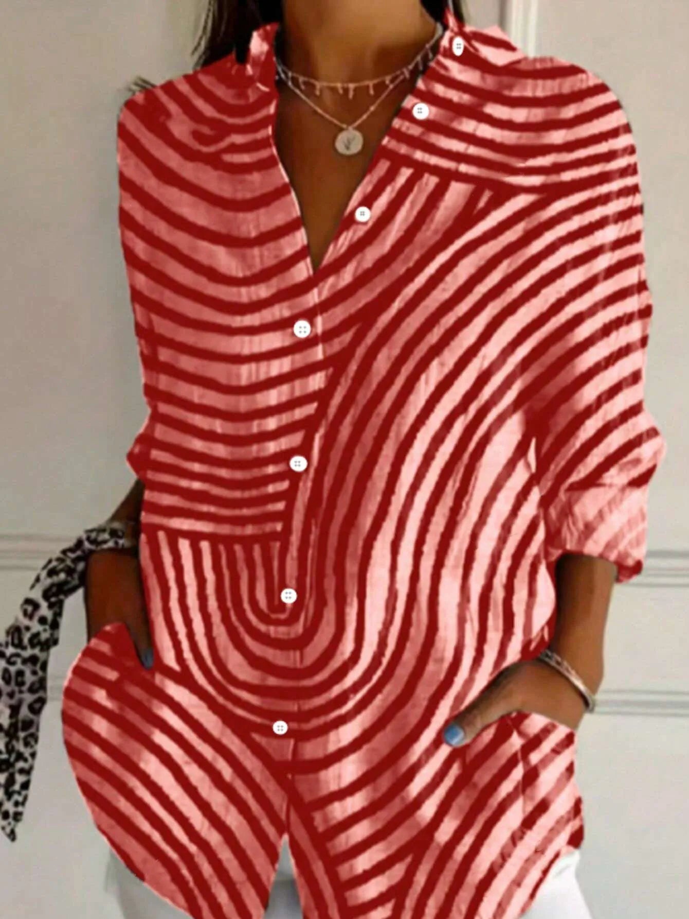 Maja| Bluse med fargerikt design