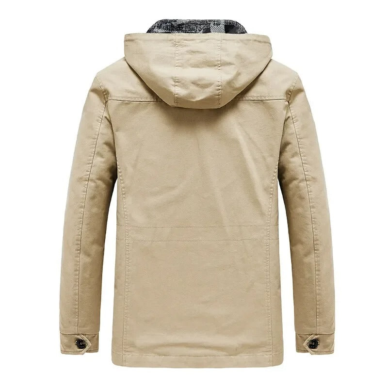 Elegant jakke med flere lommer