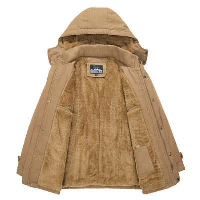 Elegant vattert bomberjakke